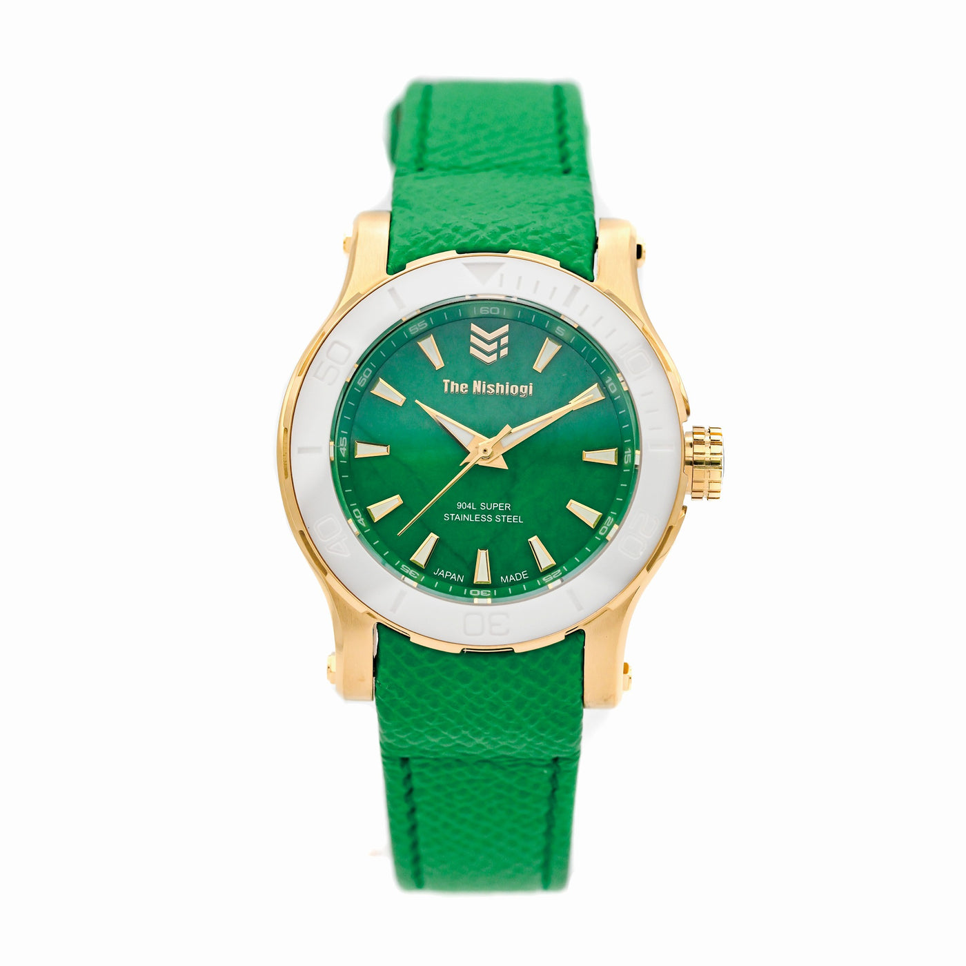 ザ・ニシオギ 腕時計 The Nishiogi 翡翠（ヒスイ）　中国の王妃ウォッチ 36mm