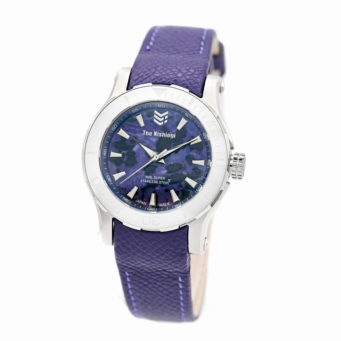 ザ・ニシオギ 腕時計 The Nishiogi チャロアイト　シベリアのヒーリングウォッチ！ 36mm