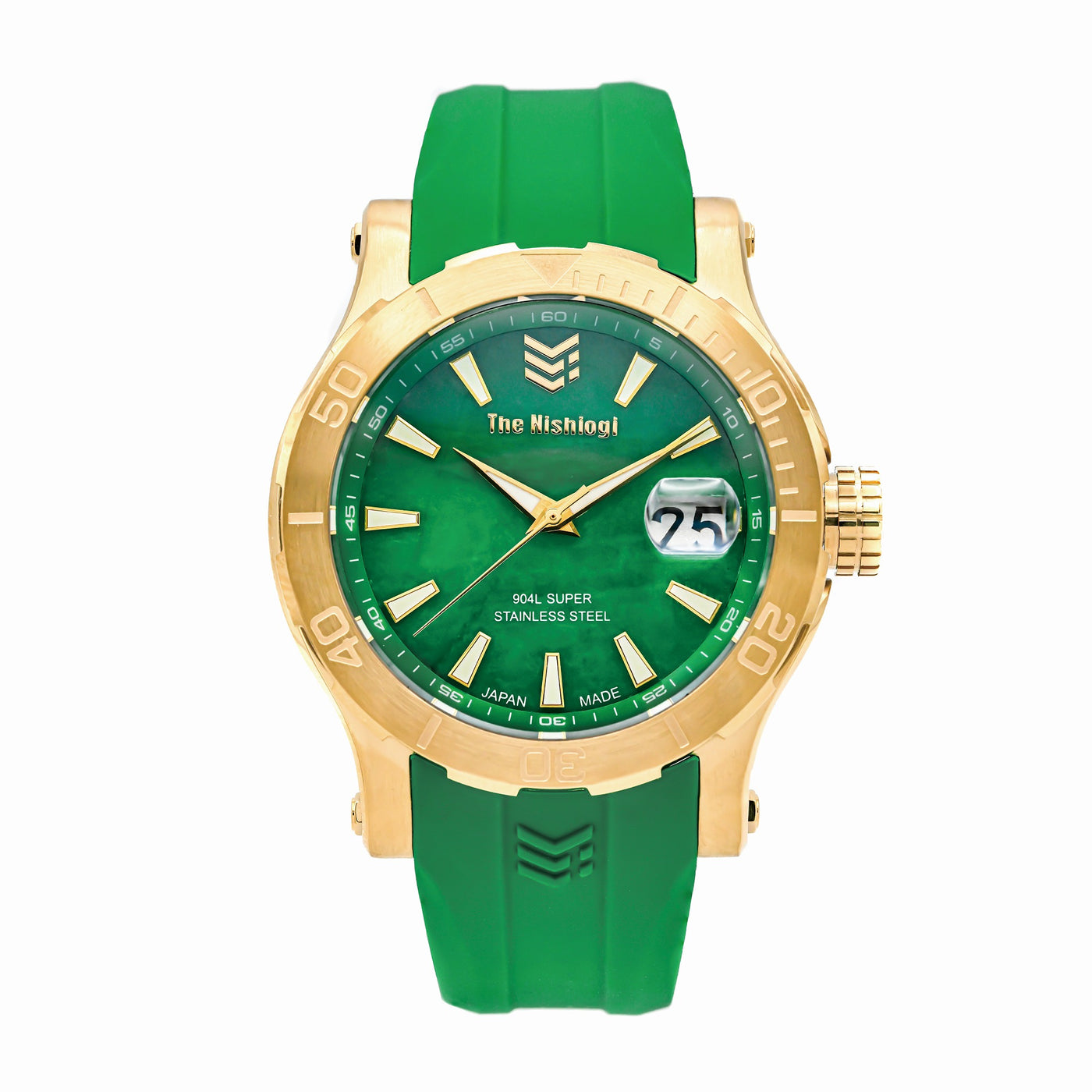 ザ・ニシオギ 腕時計 The Nishiogi  翡翠（ヒスイ）　中国の王妃ウォッチ 42mm