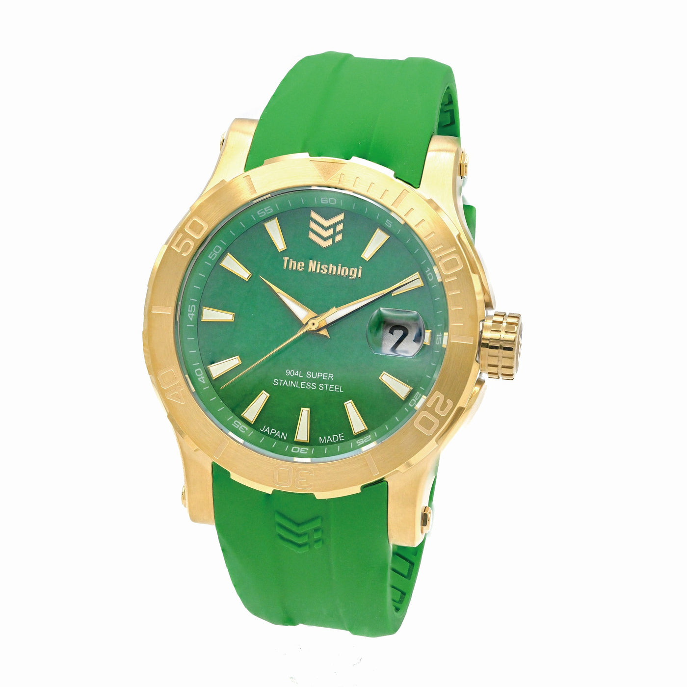 ザ・ニシオギ 腕時計 The Nishiogi  翡翠（ヒスイ）　中国の王妃ウォッチ 42mm